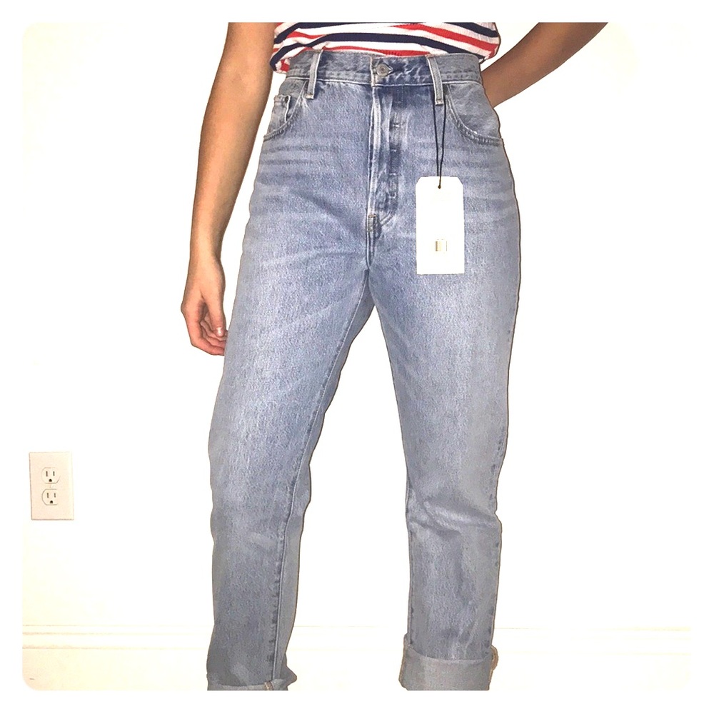 Levi’s Non-Stretch High Rise Straight Leg 501